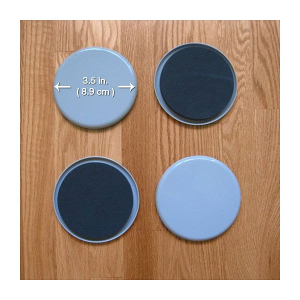 Above All Co Slydeez - floor protection, 3.5" diameter, 4 pack PK FFSD435 - main